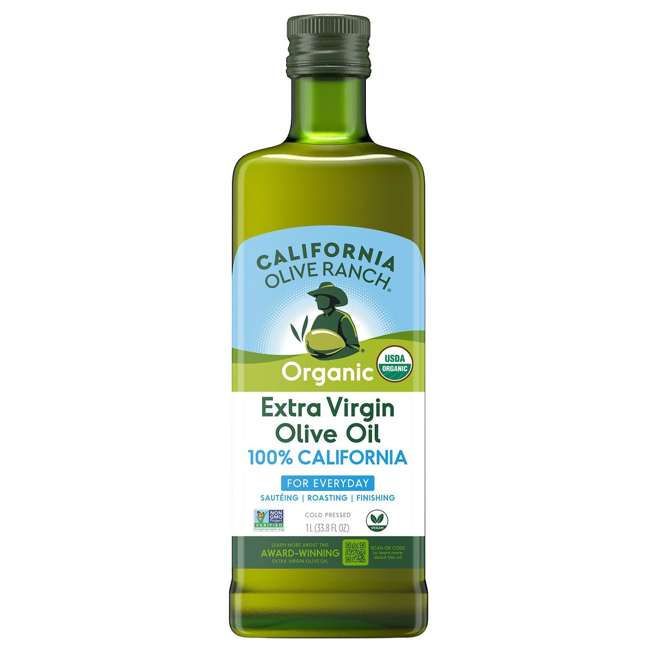 California Olive Ranch Organic 100% EVOO 1L - Image 1