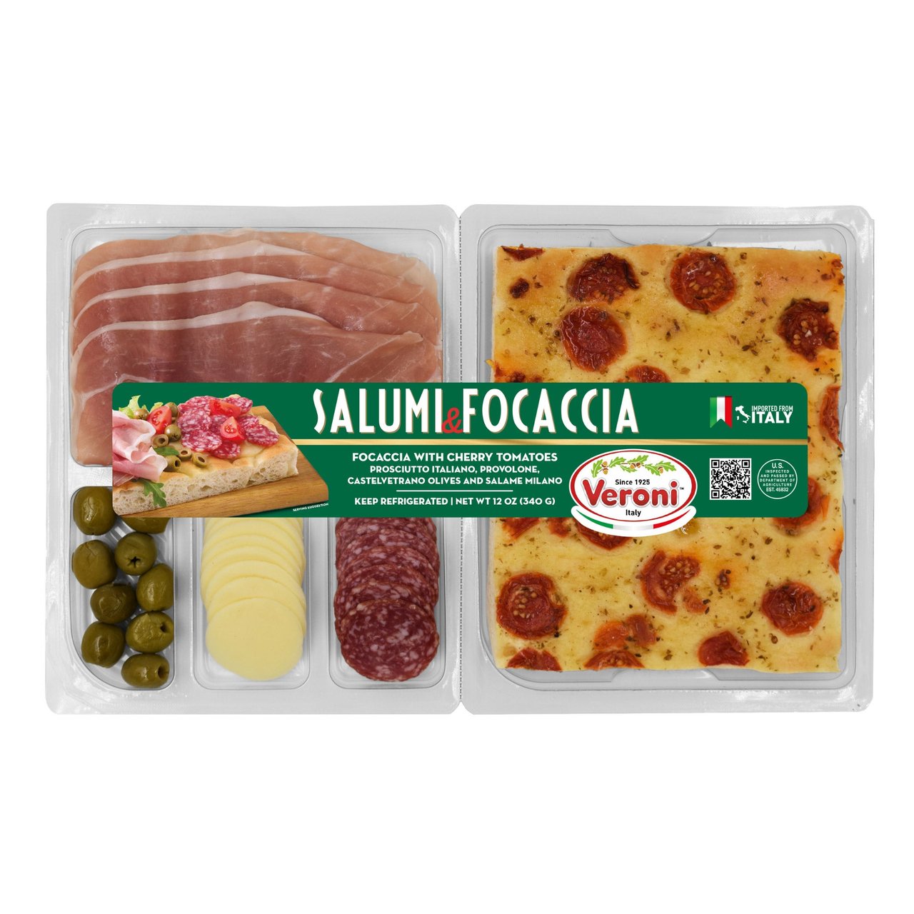 VERONI SALUMI & FOCACCIA 12 OZ - Image 1