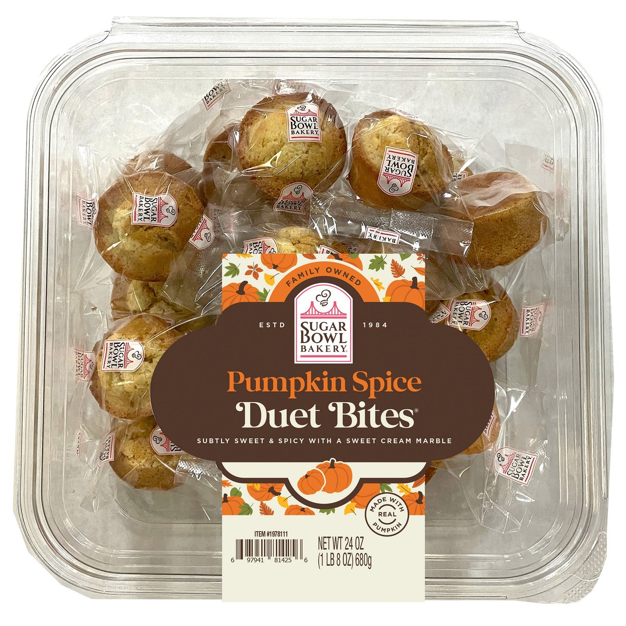 Sugar Bowl Pumpkin Spice Duet Bites 24 Ounces - Image 1