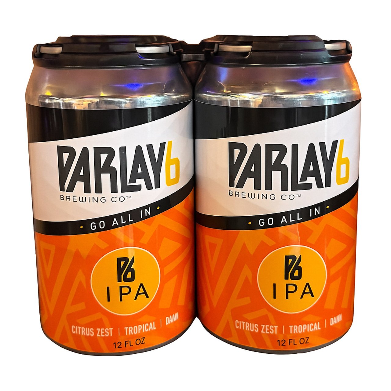 Parlay 6 Brewing Co P6 IPA Reno, NV, 6/12 oz Can