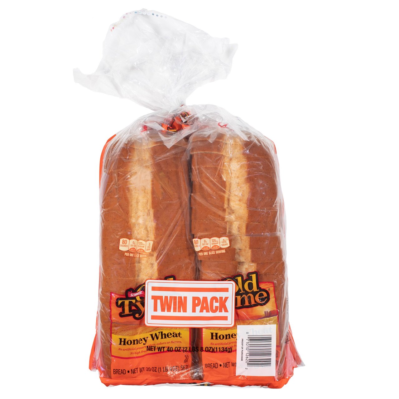 Schmidt Old Tyme Honey Wheat Bread, 2 Pack (20 oz Each) - Image 1
