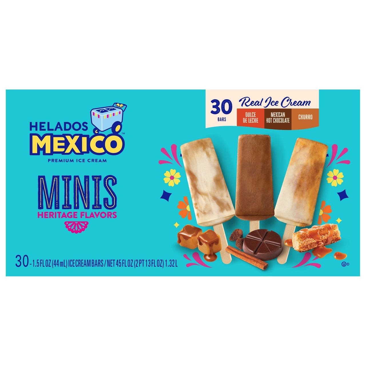HELADOS MEXICO HERITAGE VARIETY PACK 30 CT 1.50 FL OZ - Image 1