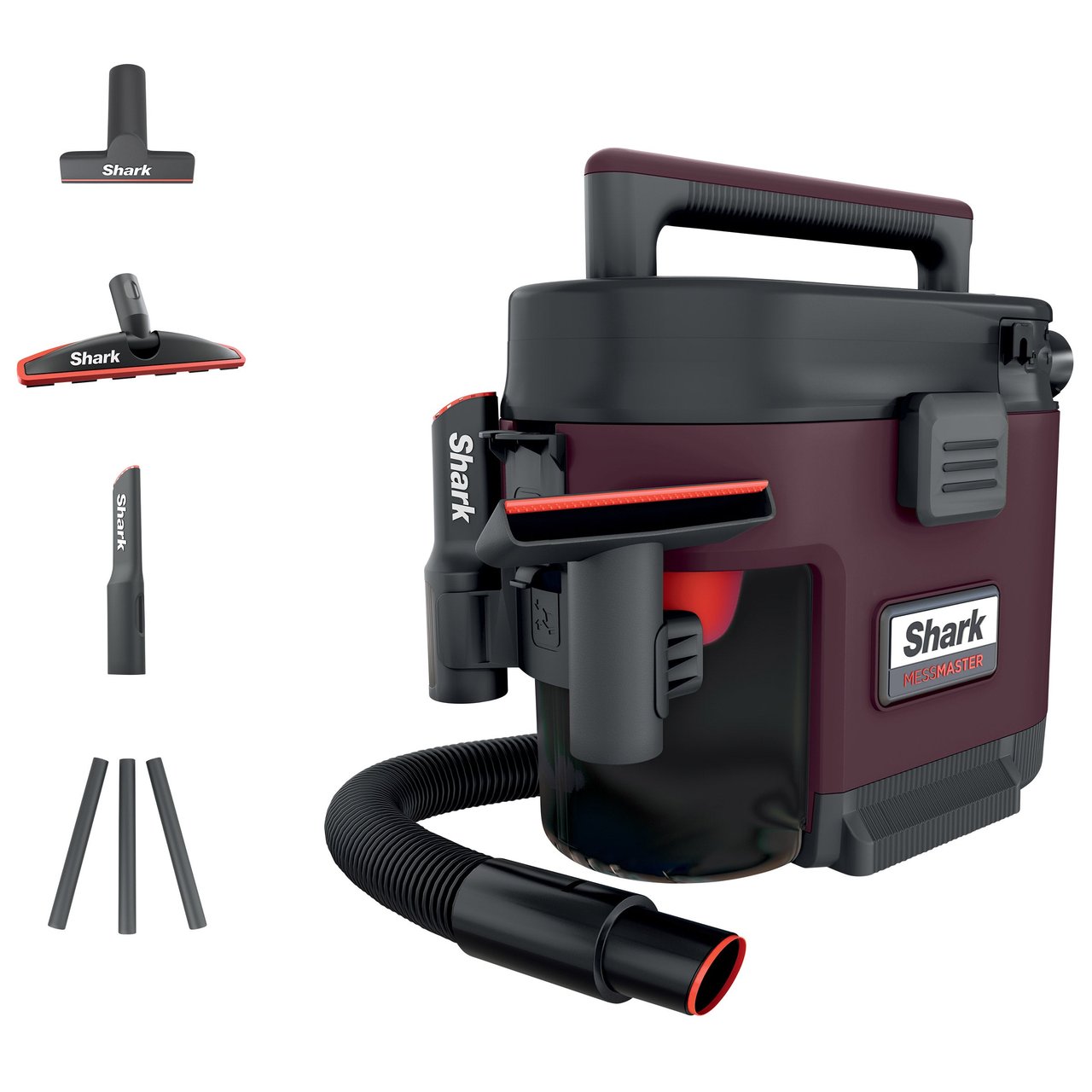 Shark MessMaster Portable Wet and Dry Vacuum - Image 1
