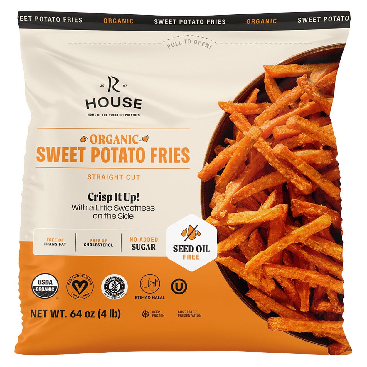 Russet House Organic Sweet Potato Fries 4 lb - Image 1