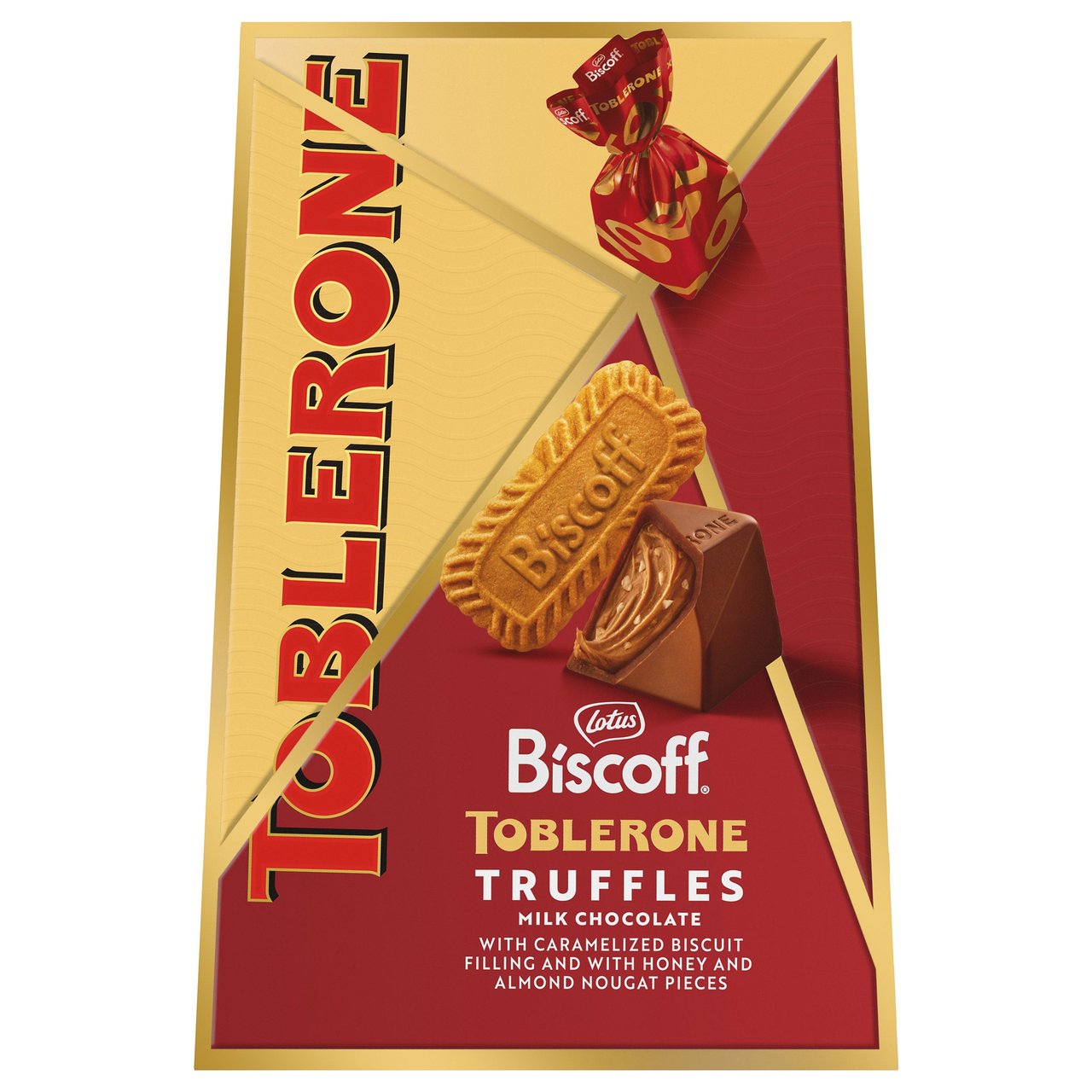 TOBLERONE BISCOFF TRUFFLES 17.4 OUNCES - Image 1