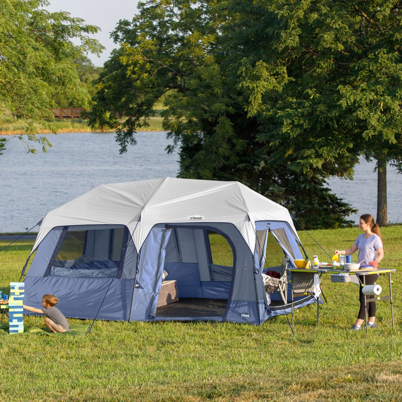 CORE 10-Person Instant Cabin Tent - Image 1