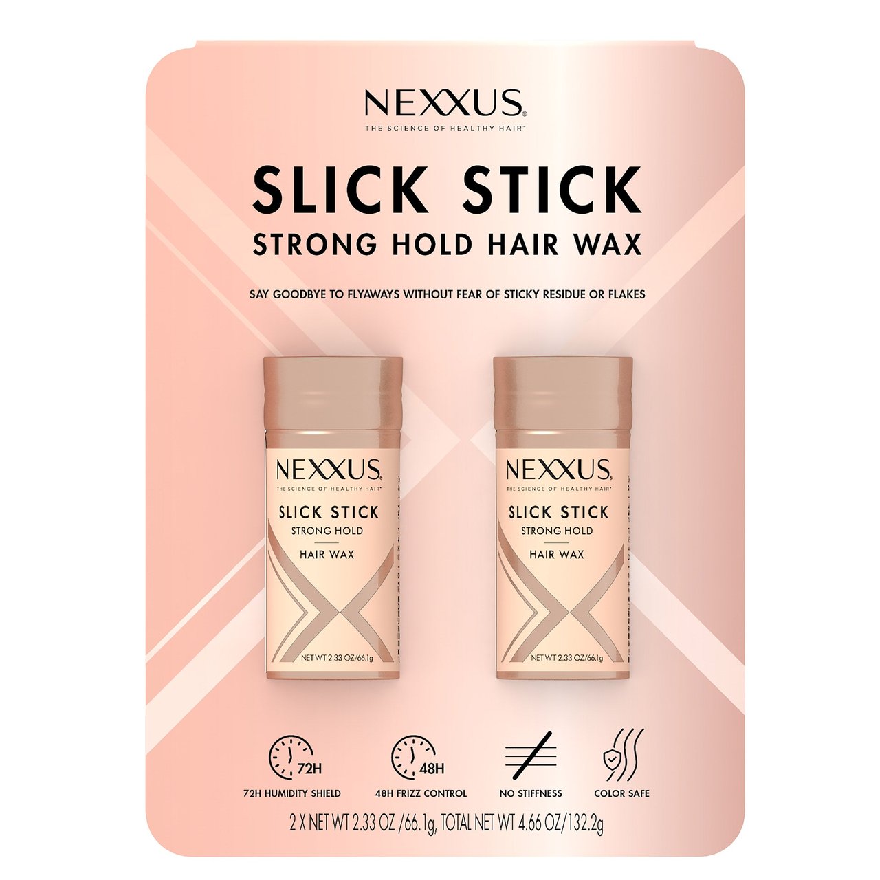 Nexxus Slick Stick Hair Wax 2.33 oz, 2-Pack (#1943636) - $9.97