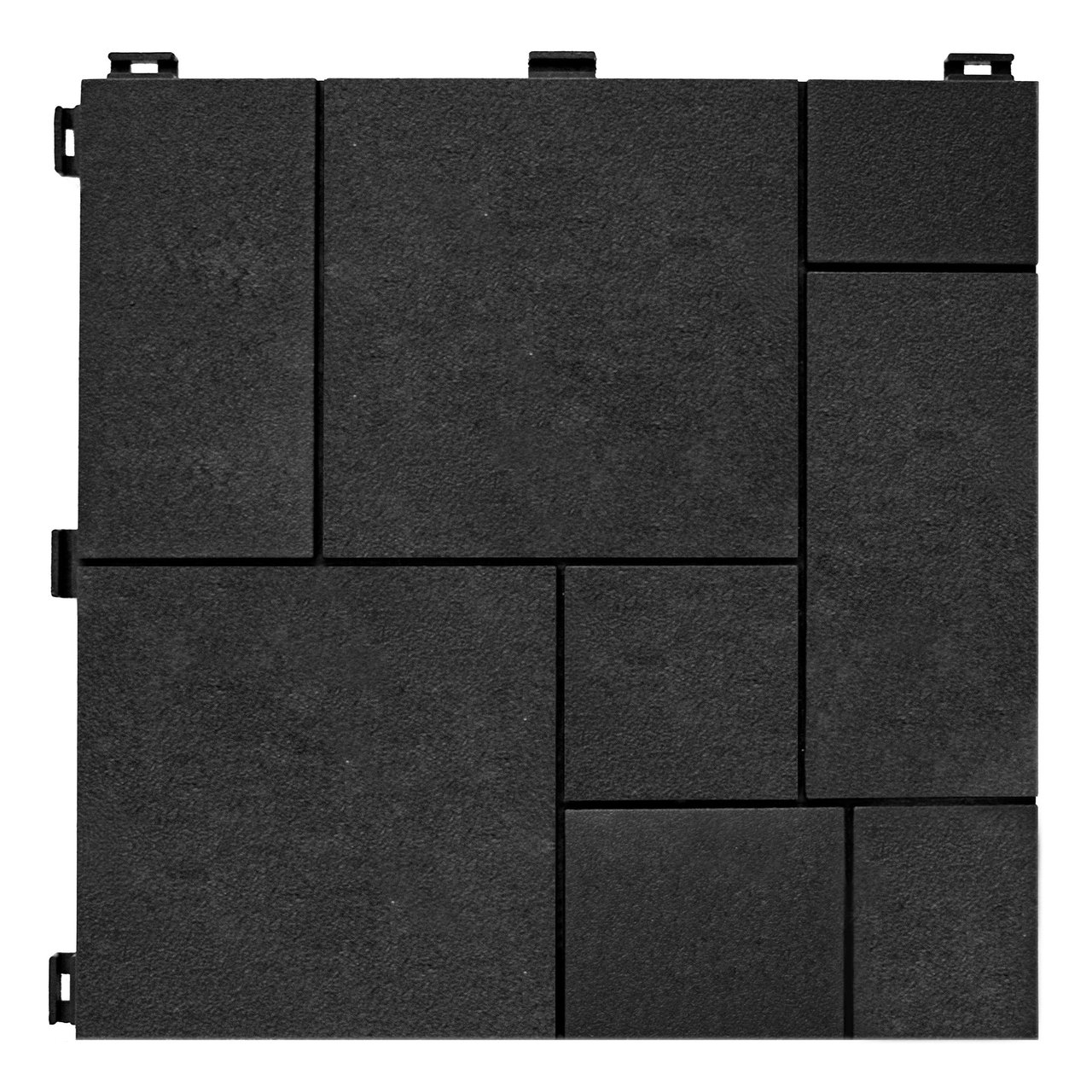 Multy Mosaic Deck Tile, Slate, 10-Pack - Image 1