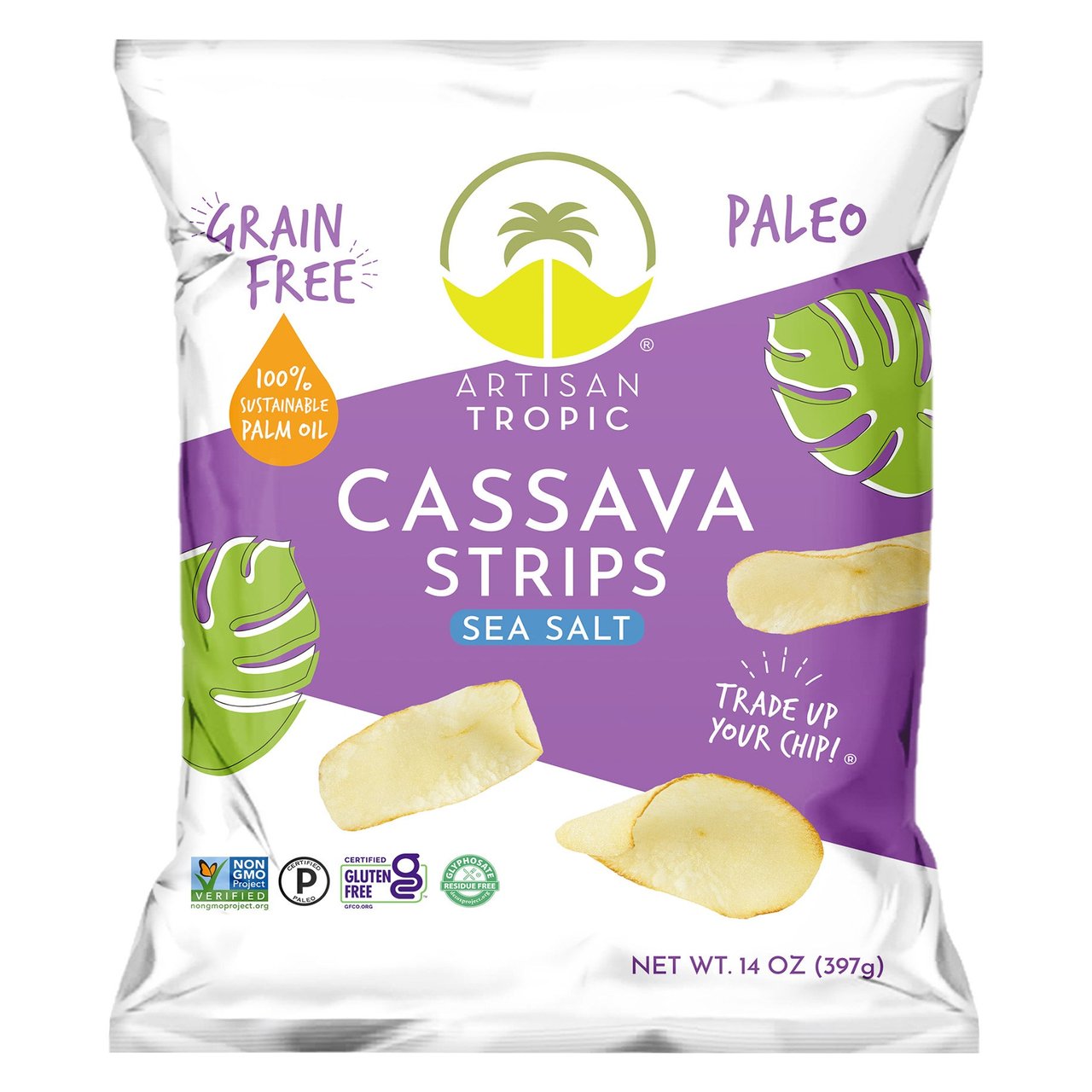 Artisan Tropic Cassava Strips, 14 Ounces - Image 1