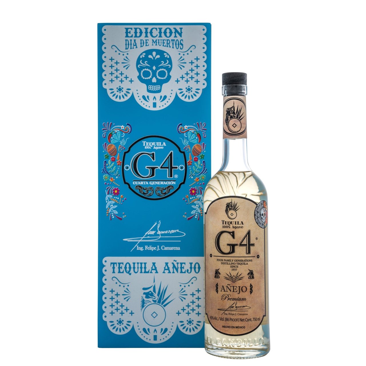 G4 Día de Muertos Añejo Jalisco (Jesús María) Mexico 750ML