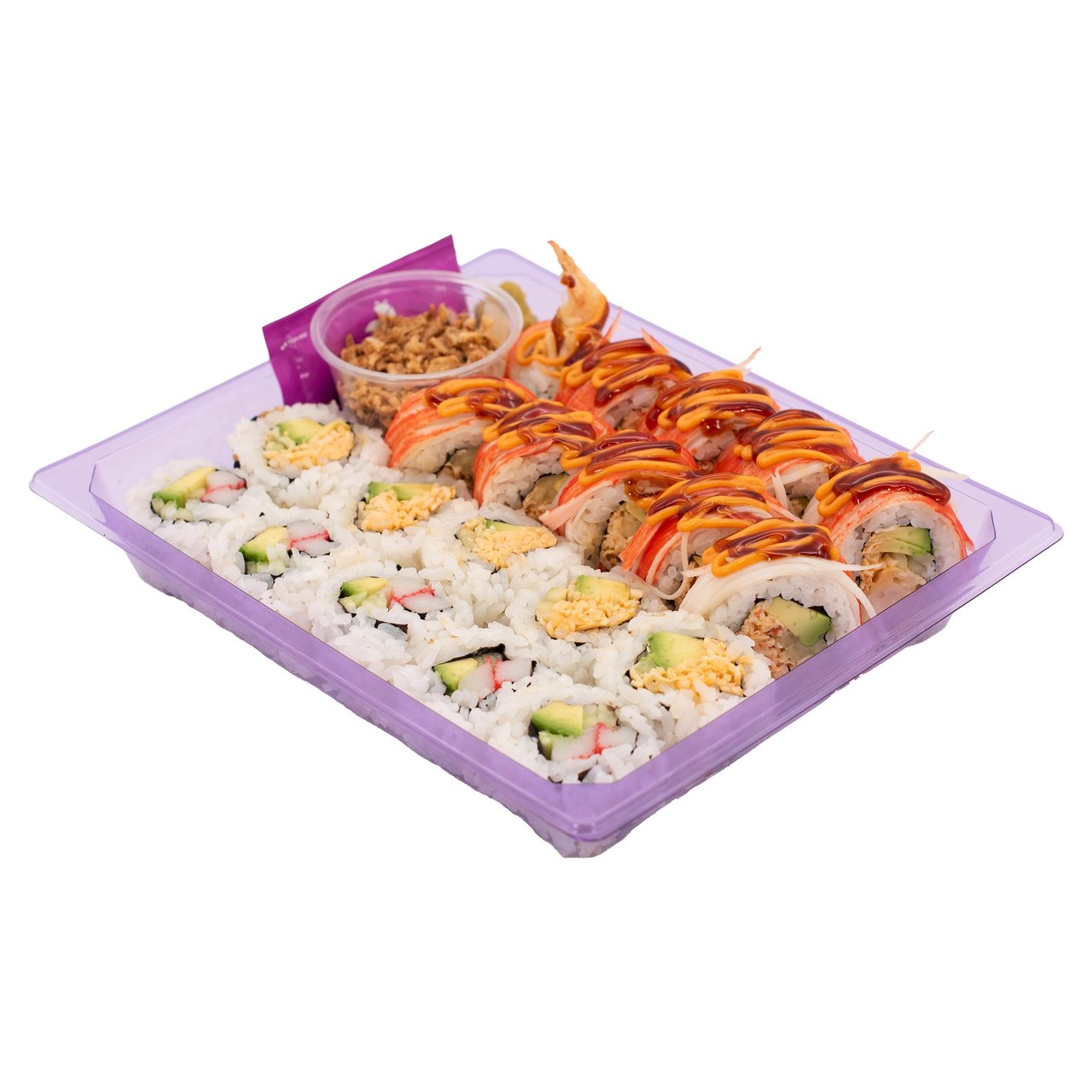 Snow Fox Sushi Crunch & Cali Deluxe 20 Pcs - Image 1