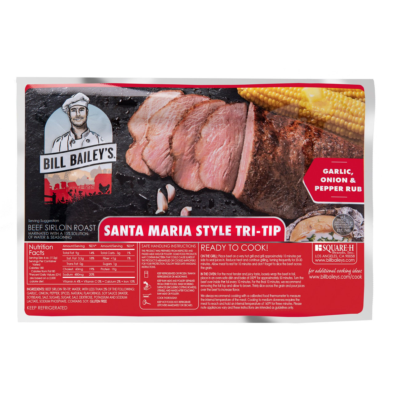 Bill Bailey's Santa Maria Tri-Tip per Pound