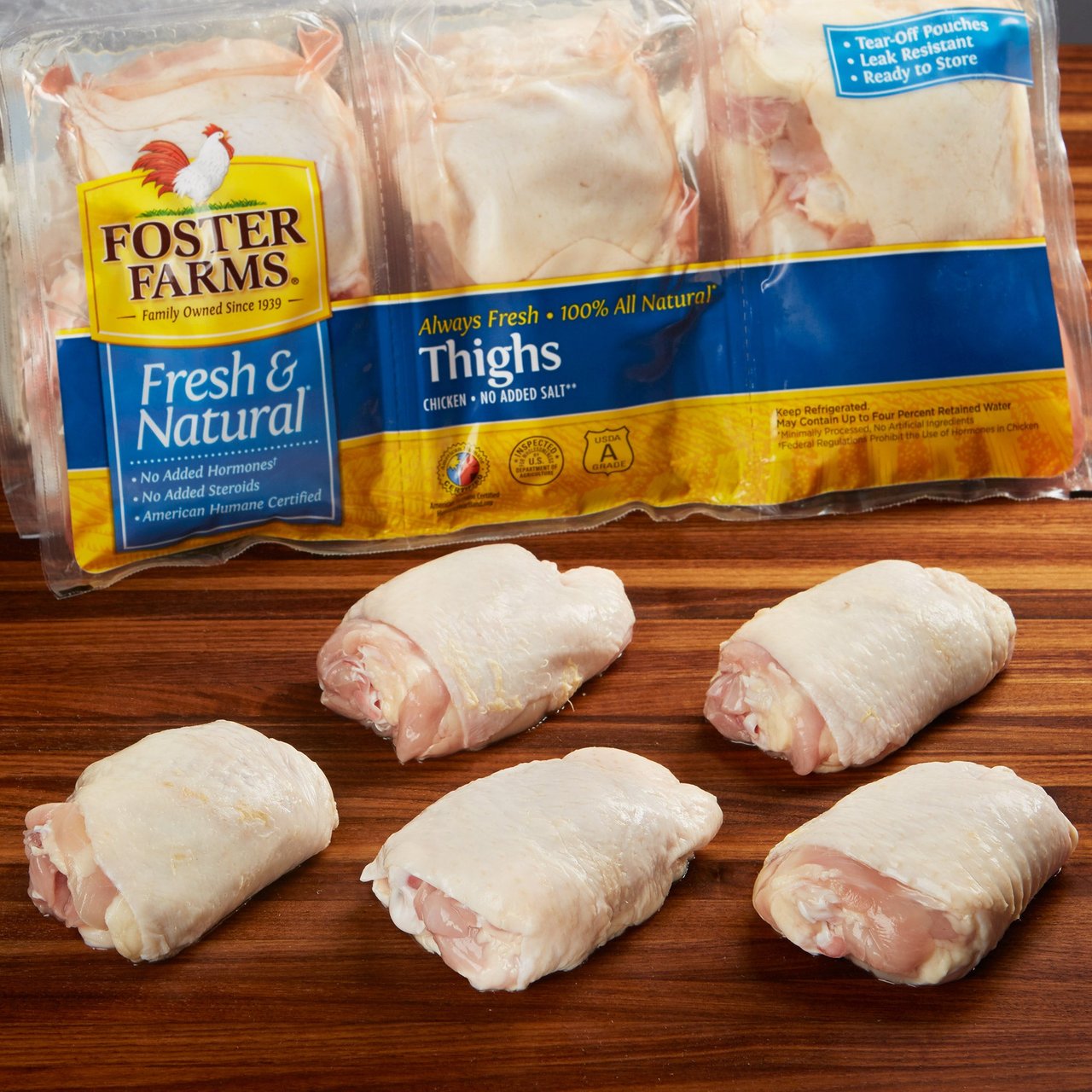Fresh Fryer Thighs Per Lb - Image 1
