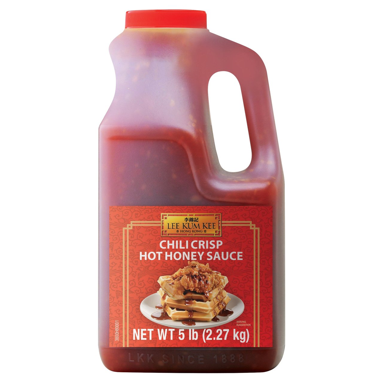 Lee Kum Kee Chili Crisp Hot Honey 5 lb - Image 1