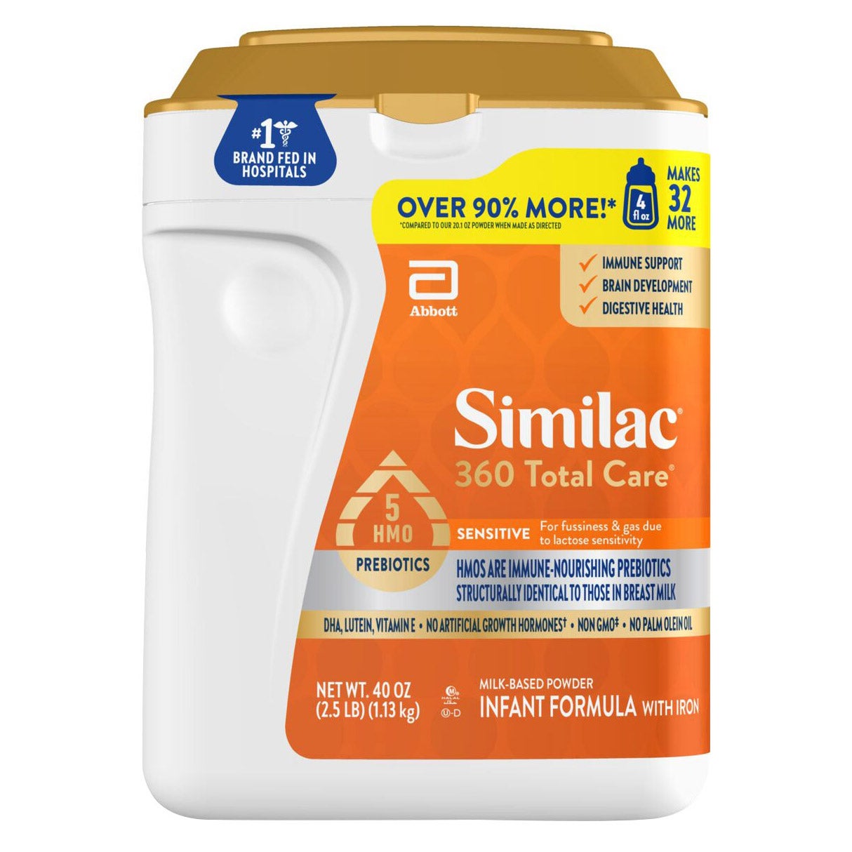 Similac 360 Total Care Sensitive 40 oz Powder - Image 1