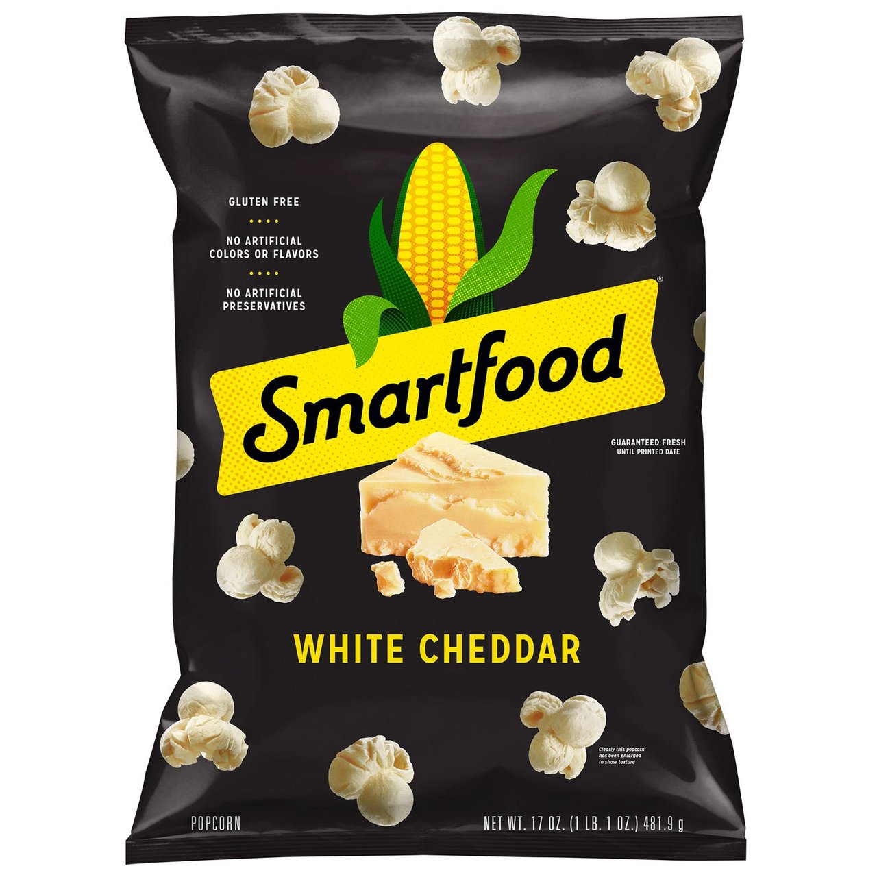 Smartfood White Cheddar Popcorn 17 oz Bag - Image 1