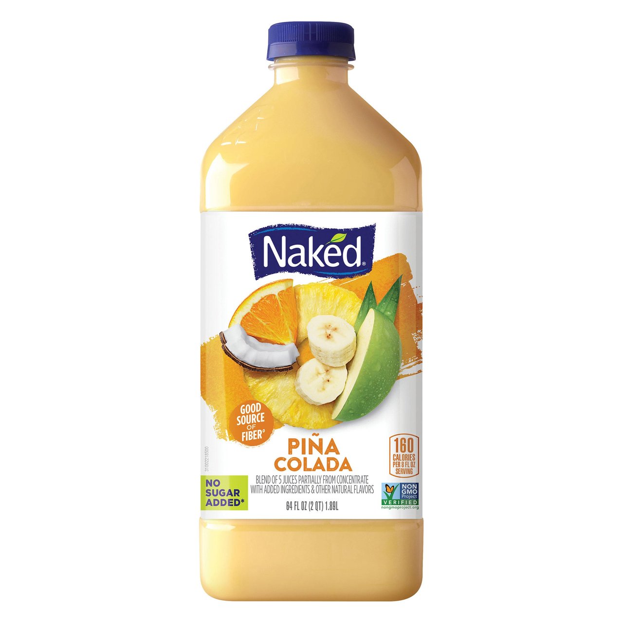 Naked Juice Piña Colada, 64 oz