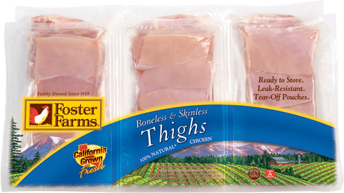 Boneless Skinless Chicken Thigh Meat Per Lb. - Image 1