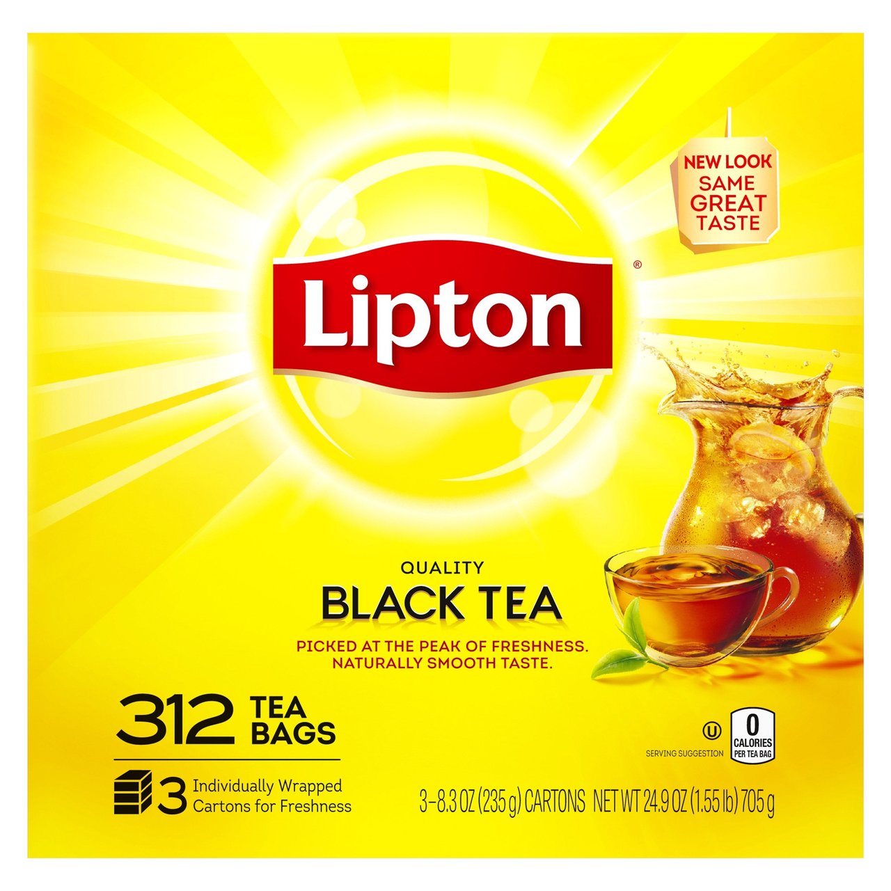 Lipton Black Tea Bags 312 Count - Image 1