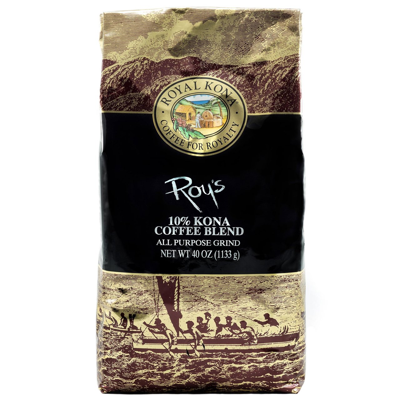 Royal Kona Roy's 10% Kona Blend 40 oz