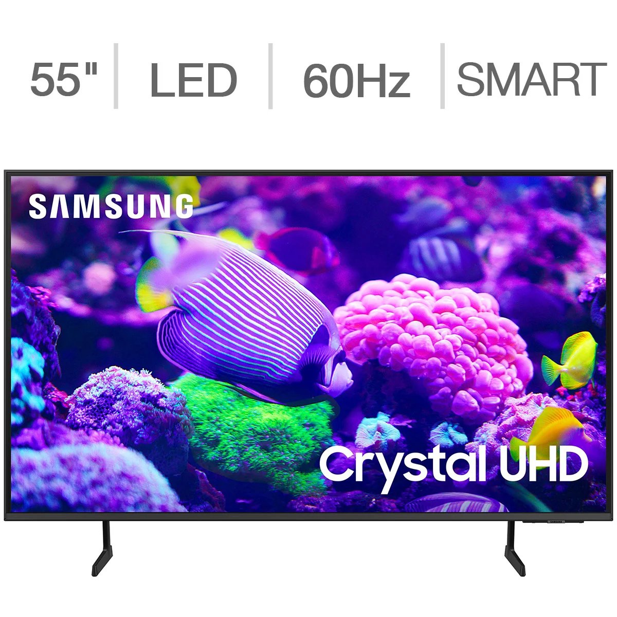 Samsung 55" Class (54.6" Diag) 4K UHD LED LCD TV - DU7200D Series - Image 1
