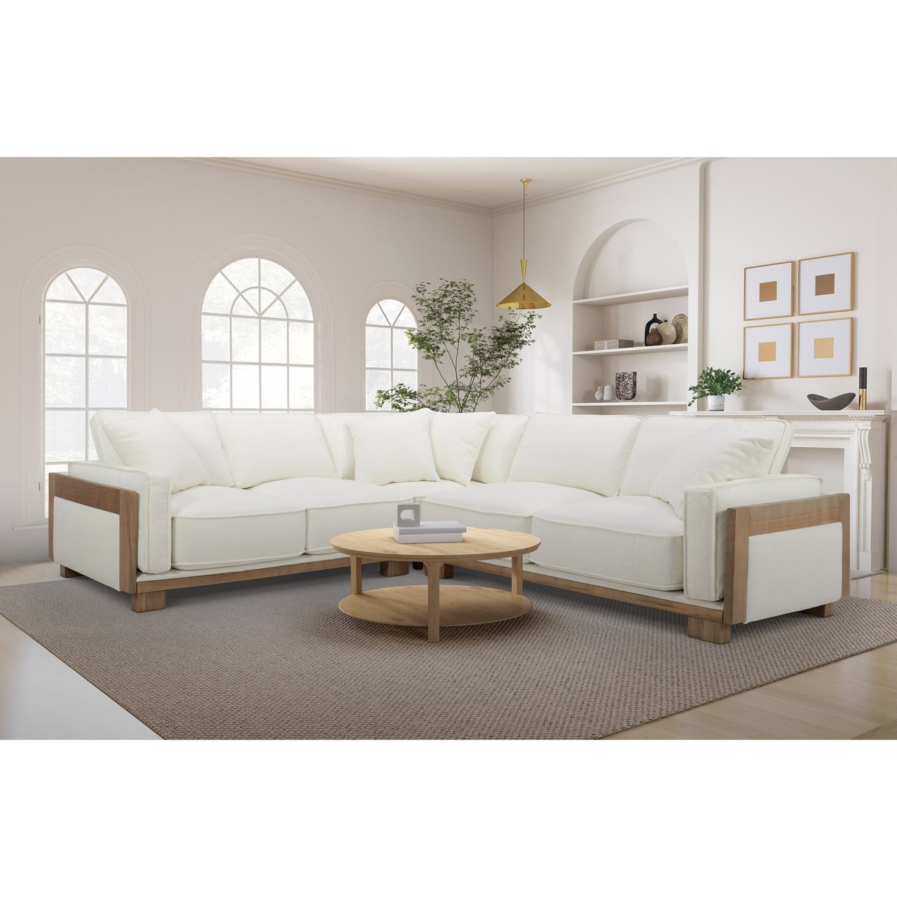 Gilman Creek Lerena Fabric Sectional - Image 1