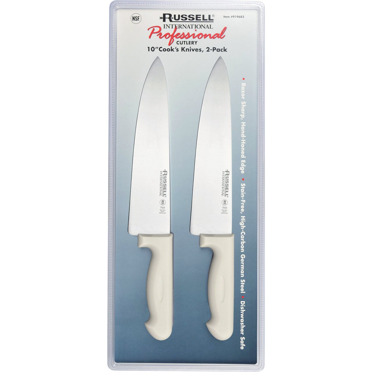 Russell International 10" Cook's Knife, 2-Pack