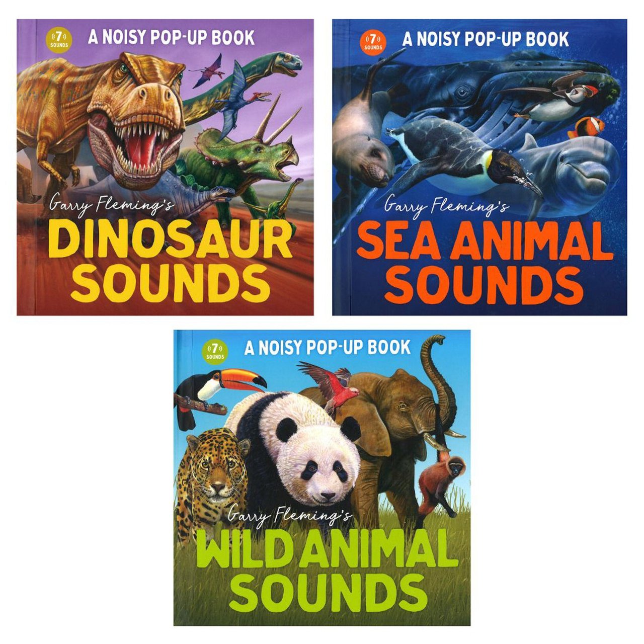 Garry Fleming's Chunky Pop-Up with Sound Book Pack - Image 1