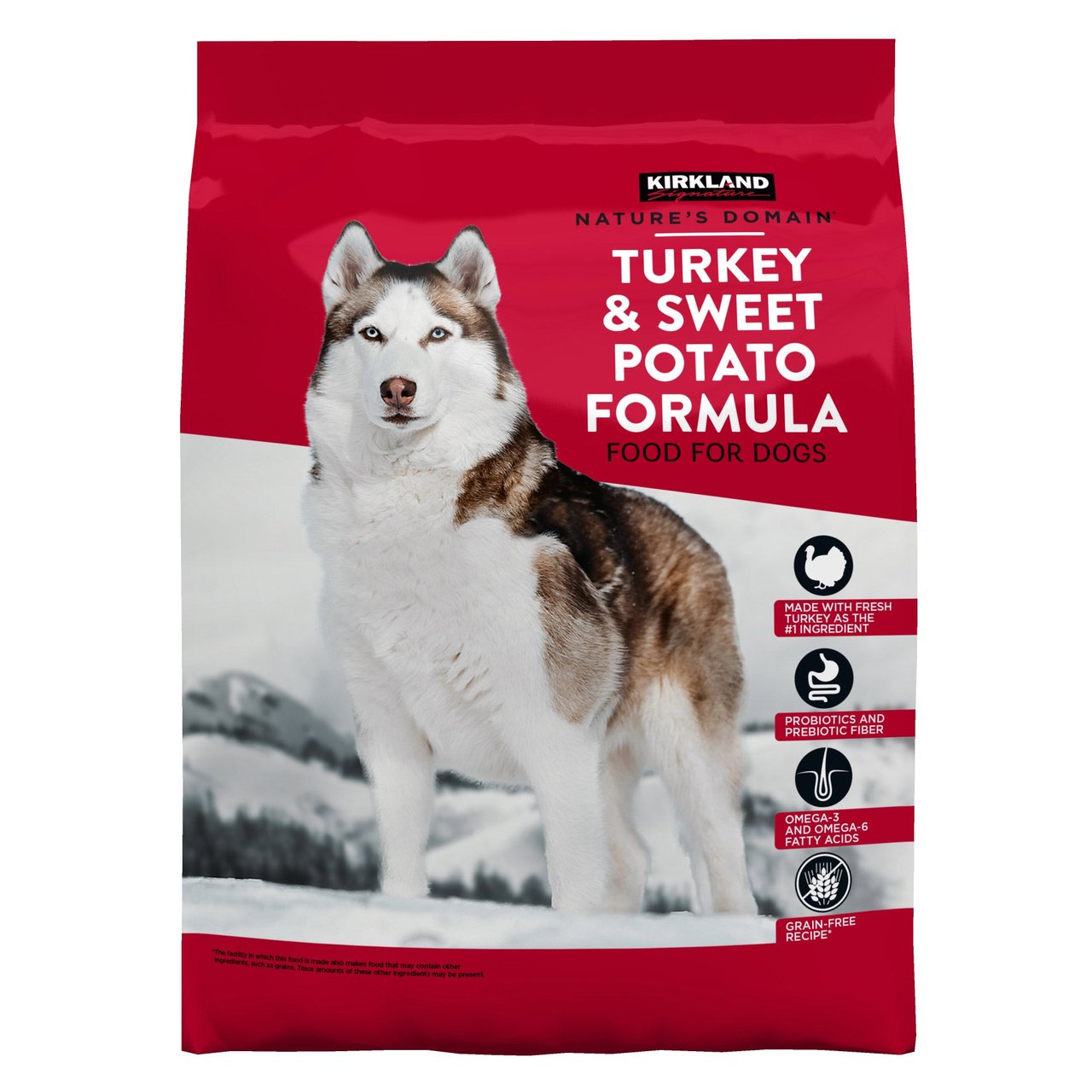 Kirkland Signature Nature's Domain Turkey & Sweet Potato Dog Food 35 lb
