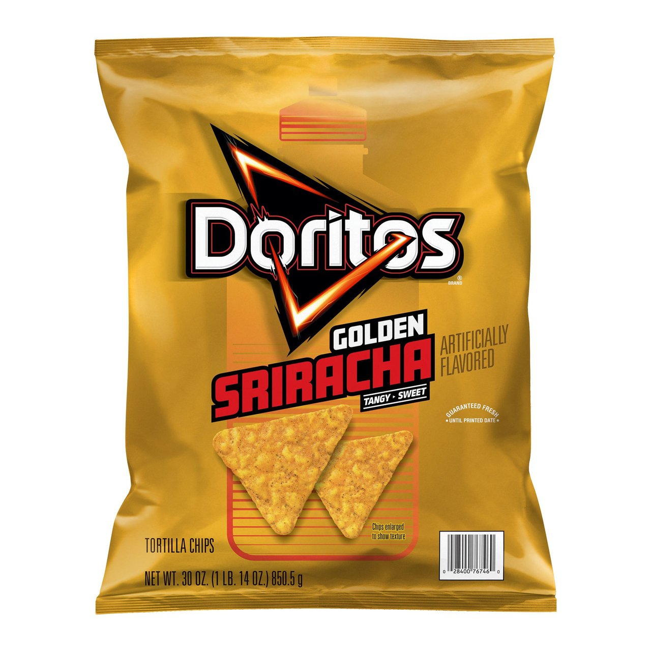 Doritos Tangy Golden Sriracha 30 Ounces - Image 1