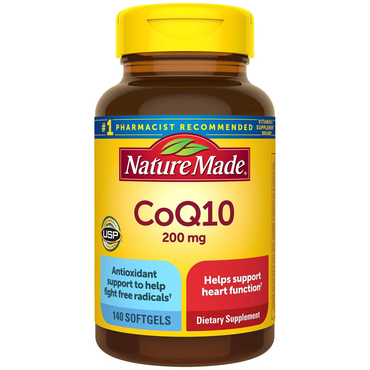 Nature Made Coenzyme Q10 200mg 140 Count - Image 1