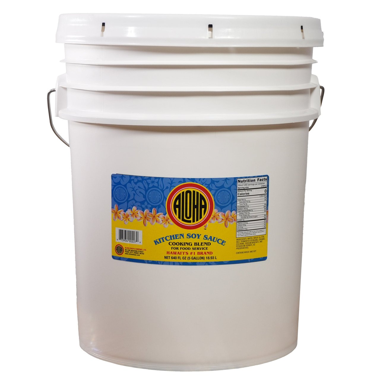 Aloha Shoyu Cooking Soy Sauce 5 Gallon - Image 1