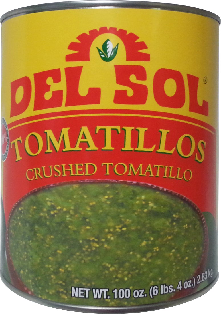 Del Sol Crushed Tomatillos #10 Can
