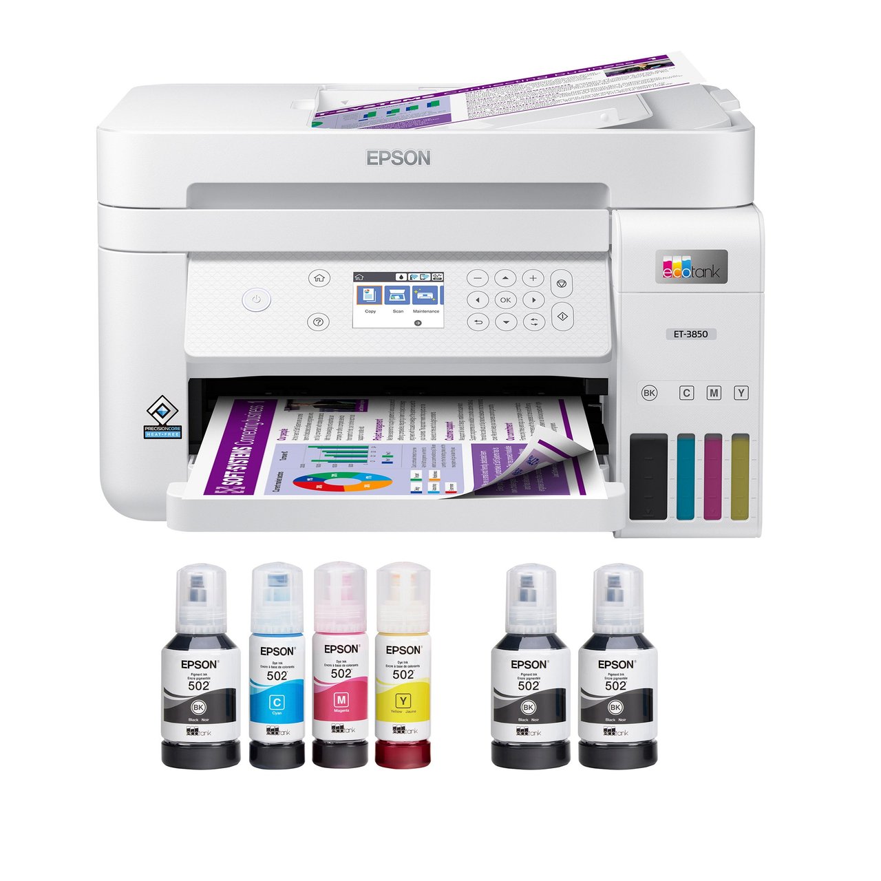 Epson EcoTank ET-3850 Special Edition All-in-One Cartridge-Free Supertank Printer - Image 1
