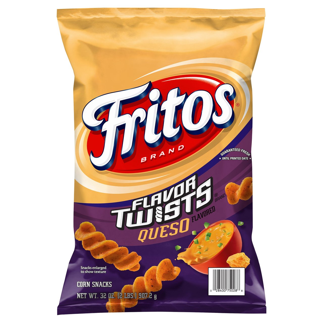 Fritos Queso Twists 32 Ounce Bag - Image 1