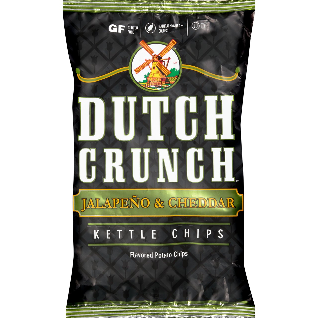 Old Dutch Dutch Crunch Jalapeño & Cheddar Kettle Chips, 40 Count / 1.375 oz - Image 1