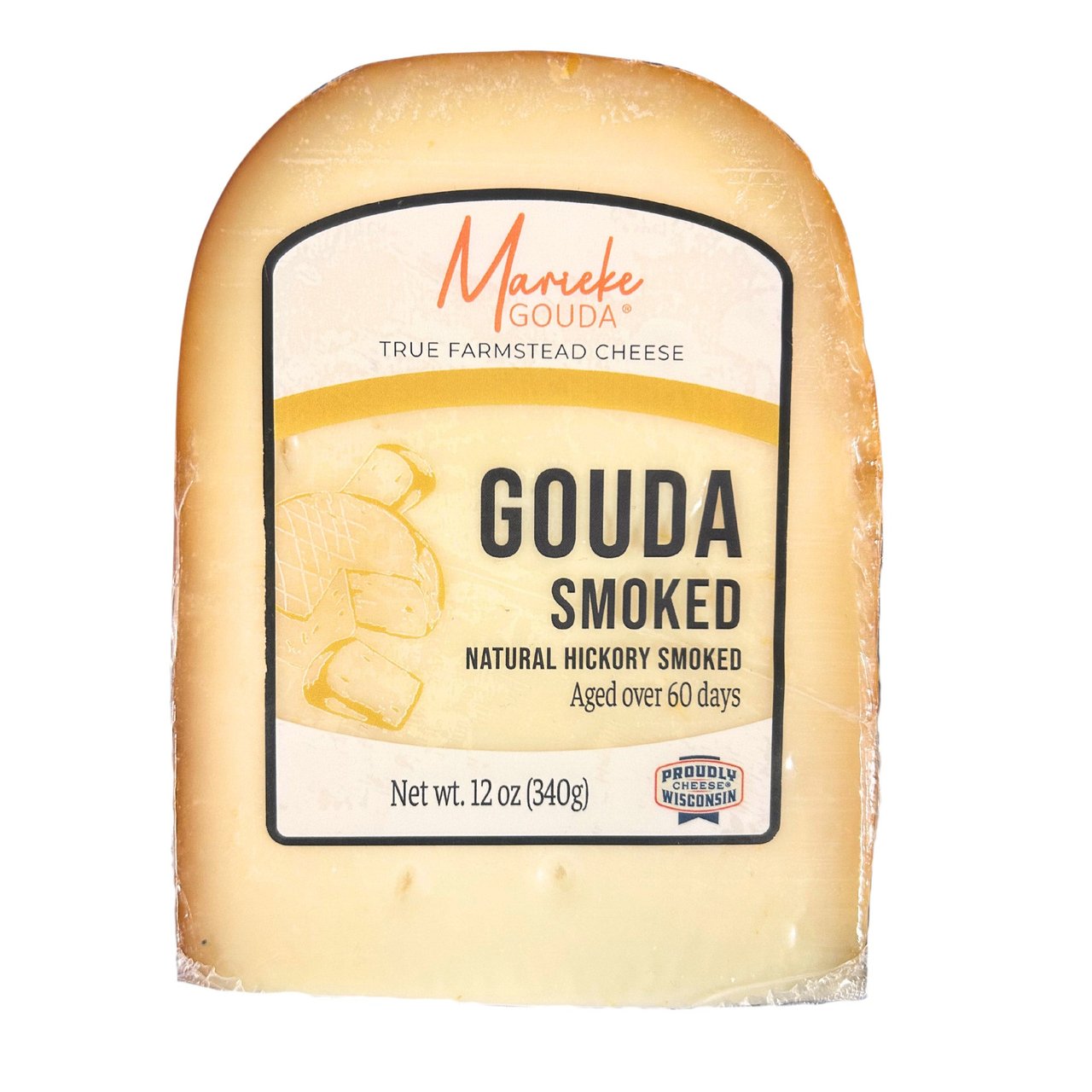 Marieke Smoked Gouda 12 Ounce Package - Image 1