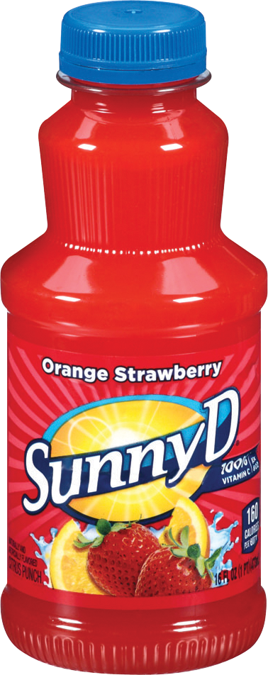 SUNNY DELIGHT ORANGE STRAWBERRY 12/16 OZ