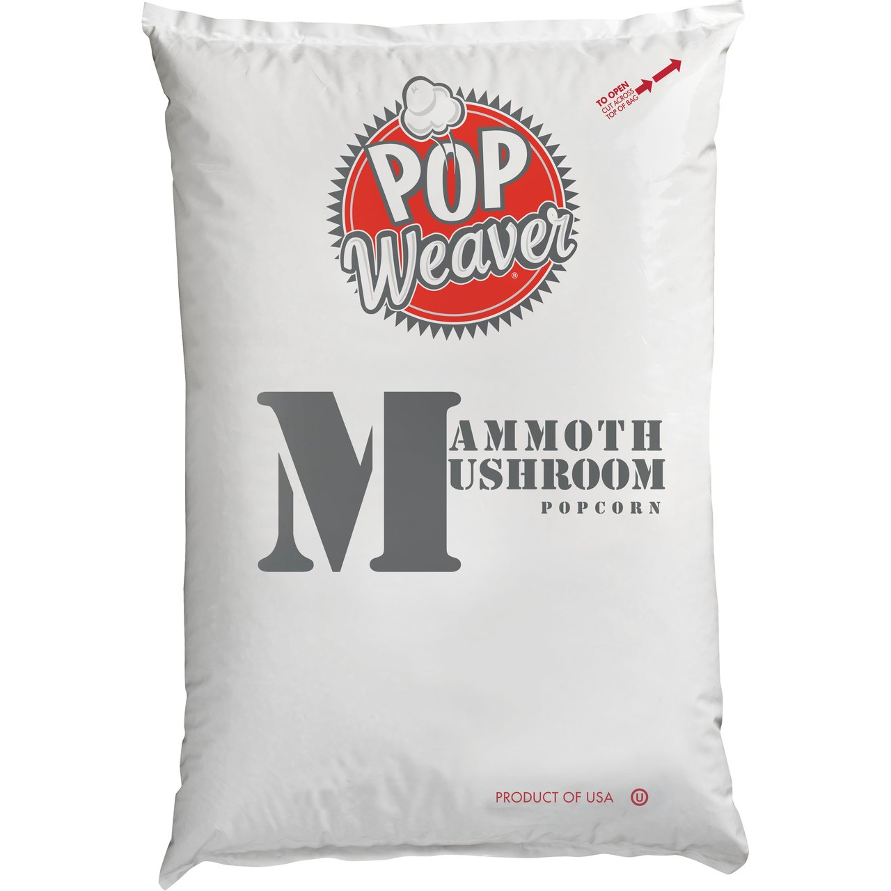 Pop Weaver Caramel & Sweet Mushroom Popcorn Kernels, 50 lbs