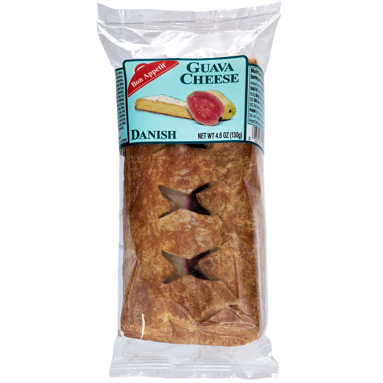 Bon Appetit Guava Cheese Danish, 10 CT (2.875 lbs)