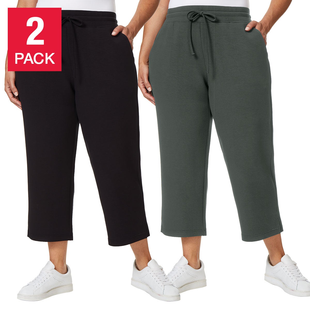 32 Degrees Ladies' Lightweight Tech Capri - Image 1
