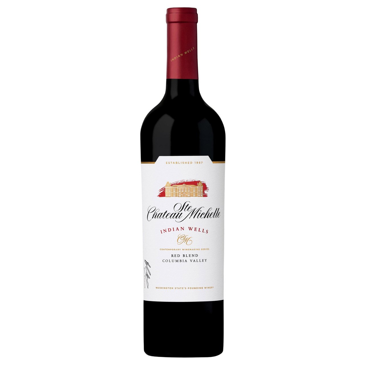 Chateau Ste. Michelle Indian Wells Red Blend Columbia Valley 750ml - Image 1