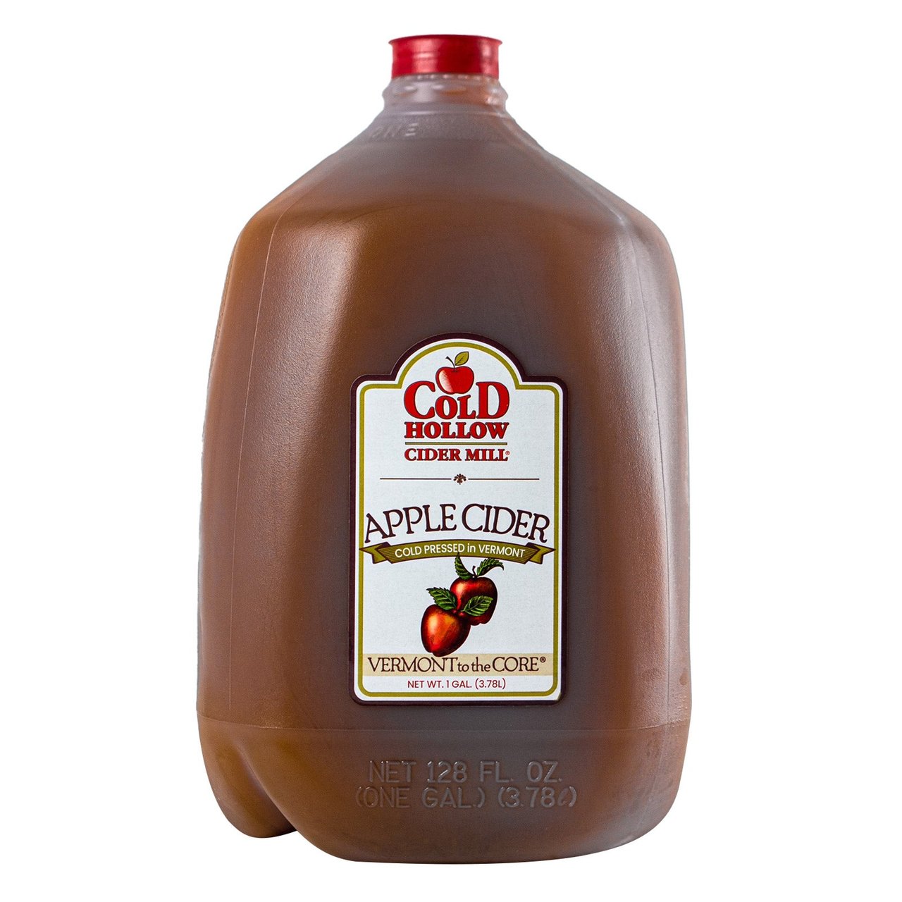 Cold Hollow Cider Mill Apple Cider 1 Gallon (4 Qts) - Image 1