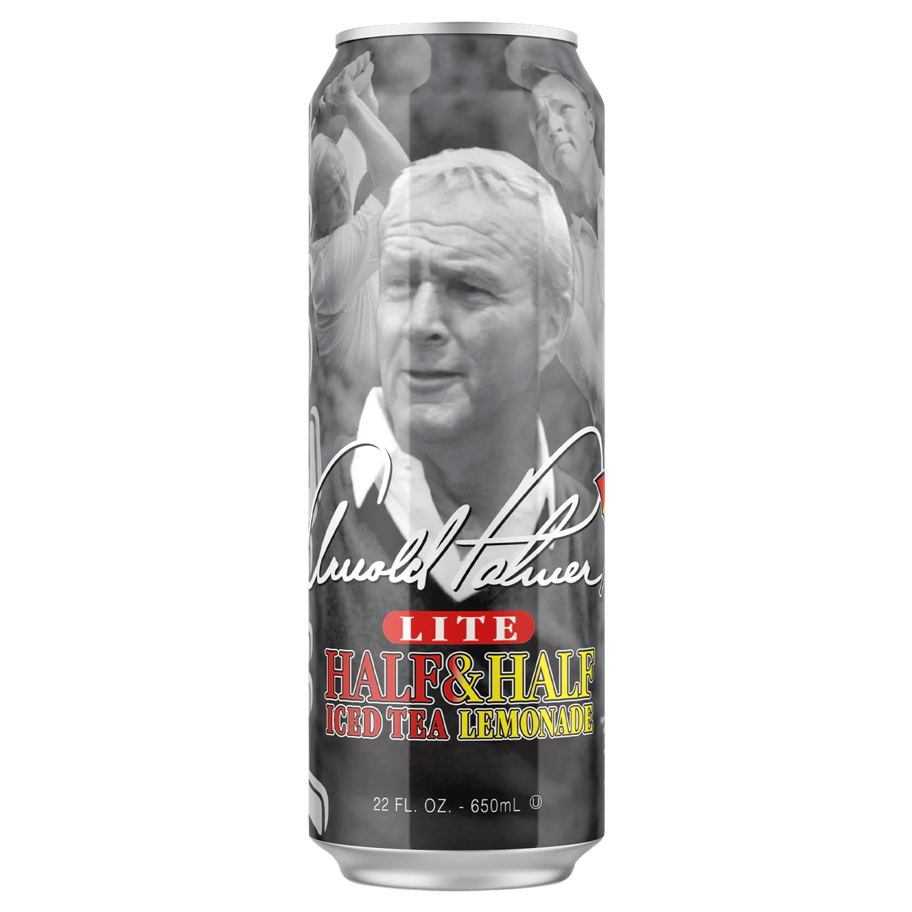 AriZona Arnold Palmer Lite Half & Half Iced Tea Lemonade Big Can, 24/22 fl oz - Image 1