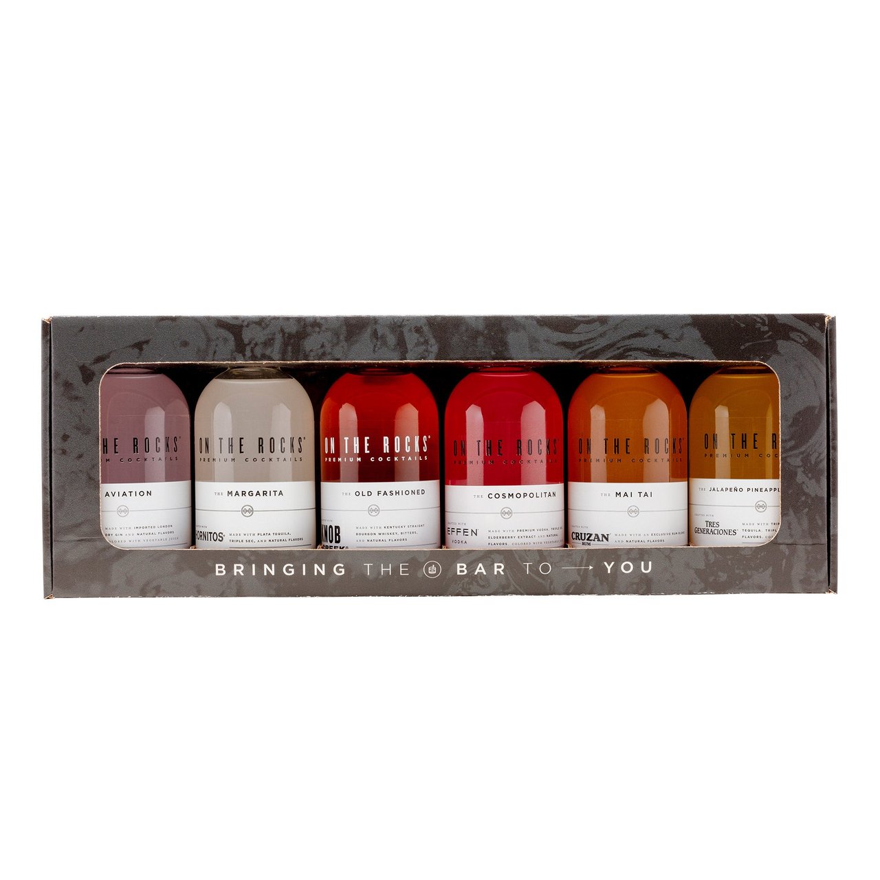 On The Rocks Premium Sampler Pack USA, 6/200ml