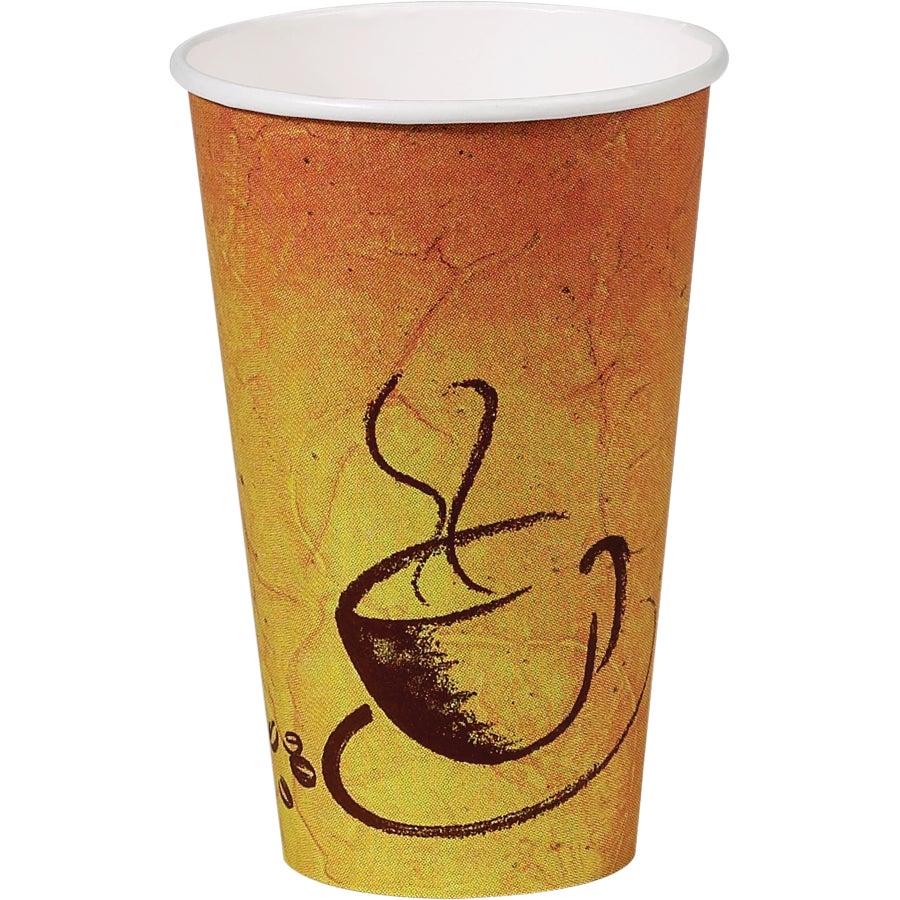 Graphic Packaging SoHo Design 16 oz Paper Hot Cups, 600 ct - Image 1