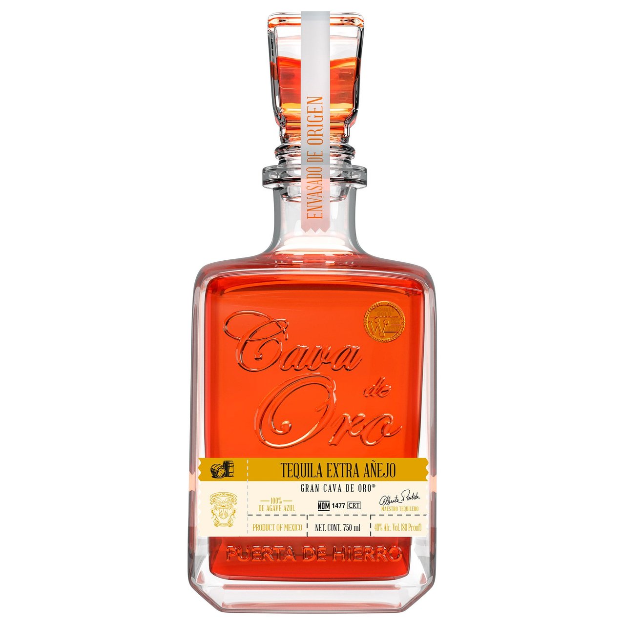 Cava de Oro Extra Añejo Tequila, Mexico 750ML