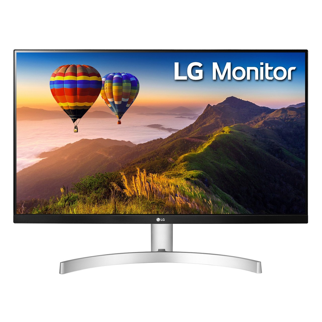 LG 27" Class FHD IPS Borderless Monitor 27MN60T - Image 1