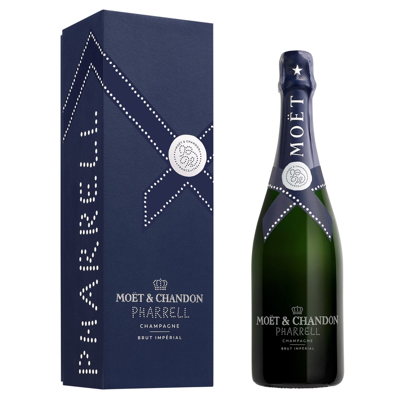 Moët & Chandon Imperial Brut Pharrell Williams Gift Box Epernay, France 750ML