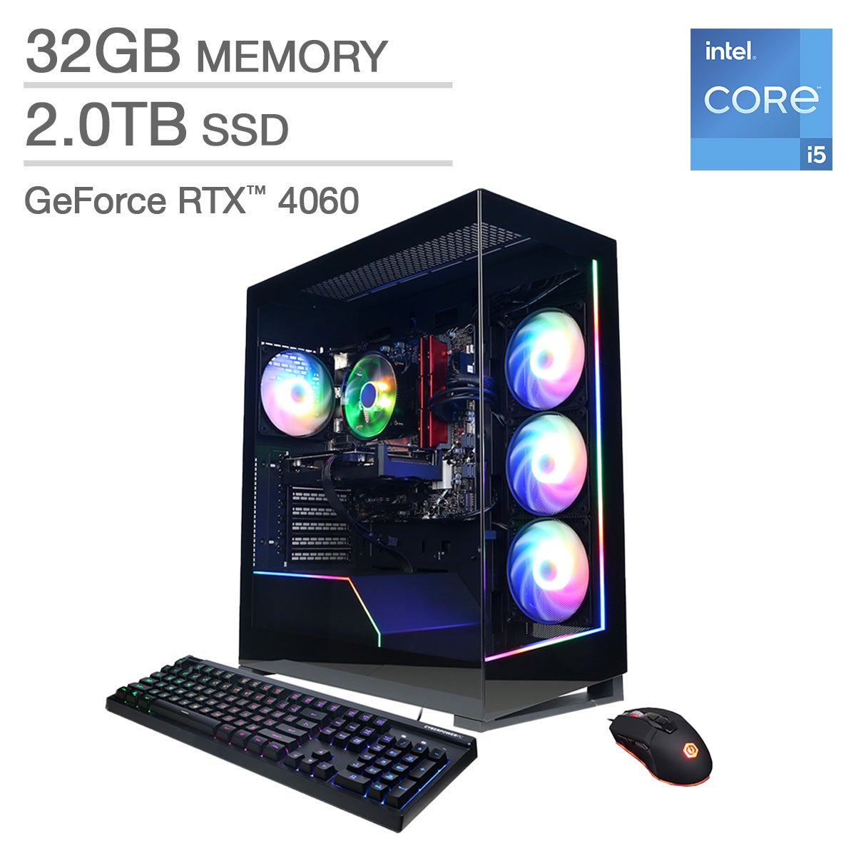 CyberPowerPC Xtreme Gaming Desktop NVIDIA GeForce RTX 4060 - Image 1